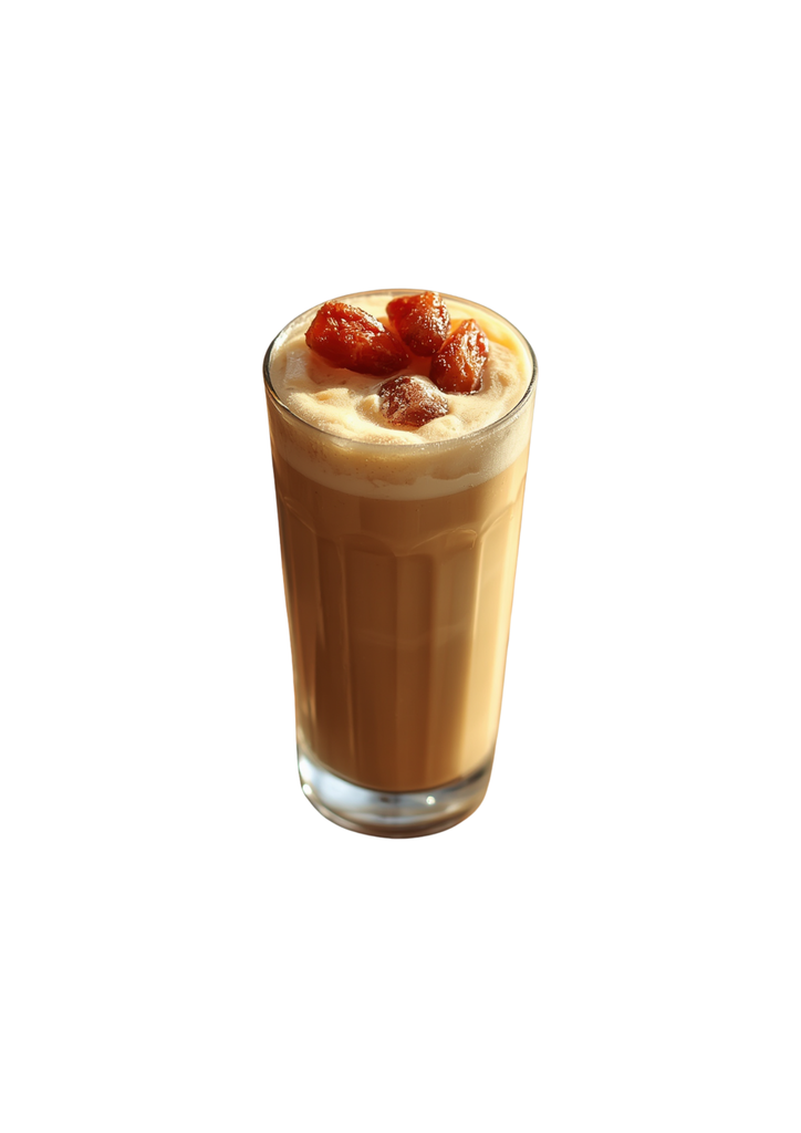 Iced Date Latte (Caramel Latte) (Light, Whole Milk)